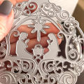 Nativity Pray Metal Cutting Dies DIY Scrapbook Paper Cards Making Craft Stencil. 