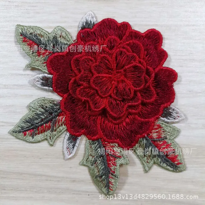Chuanghao%20Colorful%20Multi-layer%203D%20Embroidery%20Applique%20DIY%20Decoration%20Clothing%20Accessories%20Shoe%20Flower%20-%20Image%206