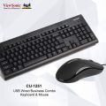 Viewsonic Keyboard Mouse Combo Set CU1251. 