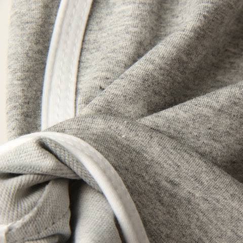 Girls%20Elastic%20Waist%20Contrast%20Binding%20Shorts-Light%20Grey%20-%20Image%203