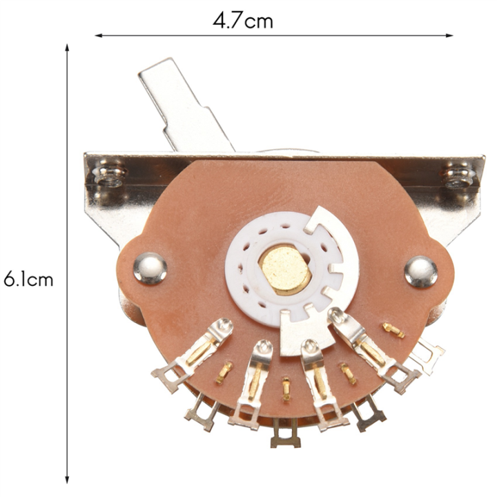 fasdaga%205X%203%20Way%20Lever%20Pickup%20Selector%20Switches%20for%20Electric%20Guitar%20Switch%20Replacement%20-%20Image%202
