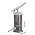 Homemade Sausage Maker With Stuffing Pipe Manual Fast Meat Stuffer Filling Machine Large Capacity Heavy Duty Kitchen Tools YUMAN. 