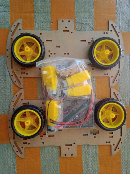 4WD Smart Robot Car Chasis Kits