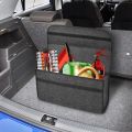 Durable Foldable Car Trunk Storage Box Felt Anti Slip Car Boot Organizer Compartment Large Capacity Vehicle Storage Organizer for Car Stowing and Tidying. 