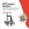 OUMERY Portable Mini Table Vise Clamp Small Vice for Small Work Hobby Jewelry Diy Craft Repair Tool Work Table Vise Tool. 