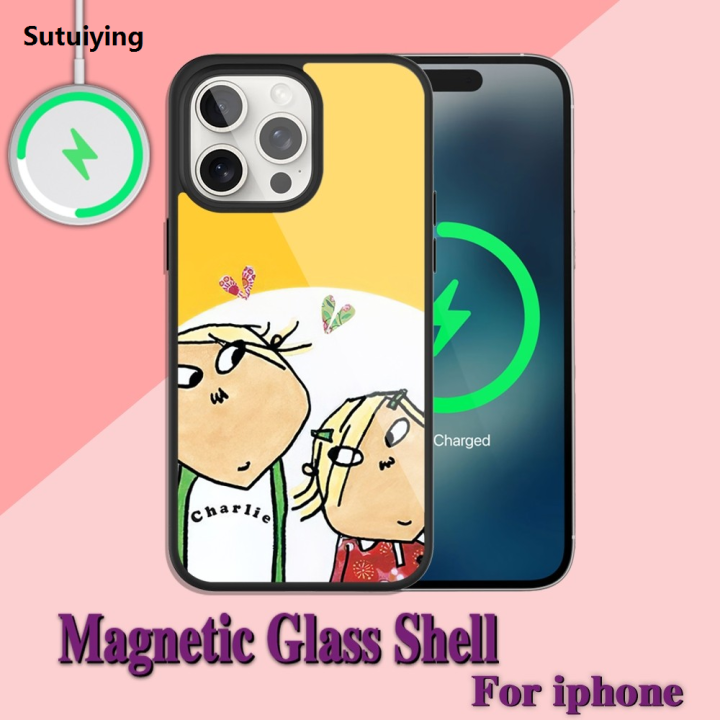 Sutuiying%20CHARLIE%20AND%20LOLA%20Phone%20Case%20For%20iPhone%20Charging%2013%2014%20Portable%2015%2011%2012%20Pro%20Max%20Plus%20Glass%20Magsafe%20Magnetic%20Shell%20-%20Image%206