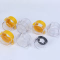 22mm Push Button Switch Protective Cover Protective Cover Anti-Missing Elevator Emergency Stop  Accessory Round Warning Ring. 