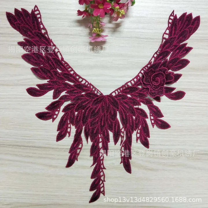 Chuanghao%20Products%20Collar%20Flower%20Pea%20Tail%20Water-Soluble%20Embroidery%203D%20Patch%20Bulk%20Discount%20-%20Image%208