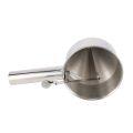 Stainless Steel Piston Funnel with Support for Sauce Cream Dosing Funnel for Sauce. 