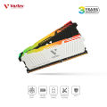 Vartex RGB Gaming RAM 8GB/16GB DDR4 (White/Black) – Super Fast, Power Saving – 3 Years Warranty. 
