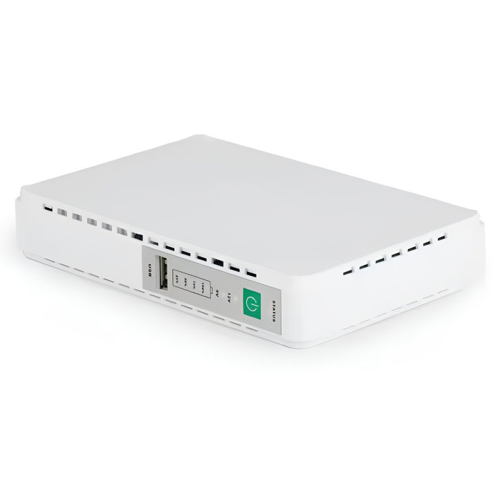 Smile Router Backup Upto 8 Hours Mini Portable Modem Router UPS Poe Dc Wifi Backup - 8800mah