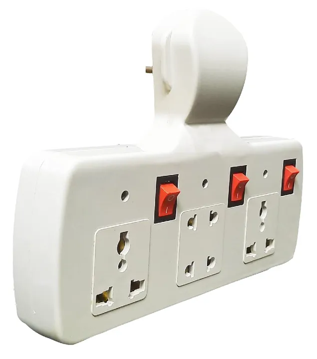 Cordless%20Universal%20Wall%20Multiplug%20With%203%20Socket,%20Individual%20Switches%20And%20LED%20Indicators%20%20Extension%20Board%20-%20Image%205