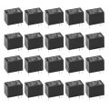 JAERBEE 20 PCS Mini Electronic Relay DC 12V. 