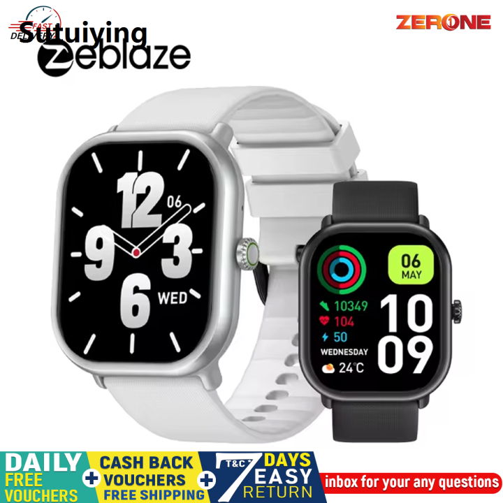 Sutuiying%20Zeblaze%20GTS%203%20Pro%20Smartwatch%20Amoled%20Display%20Crystal%20Clear%20Super%20Bright%20Slim%20Design%20Smart%20Watch%20-%20Image%202