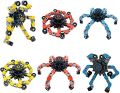 Transformable Fingertip Gyro, Fidget Spinner, Octopus robot , Spider robot.. 