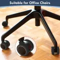 Chair and Luggage Silicone Wheels Protection Anti Scratch Reduce Noise Covers  8 pc set. 