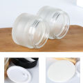 Frosted Glass Jar Refillable Ointment Bottles Empty Cosmetic Jar Pot Eye Shadow Face Cream Container 5/10/15/20/30/50/100g. 