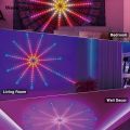 Wenefang Remote-Controlled LED Light Strip LED Lights Holiday Light RGB 5050 Music Sync Living Room TV Wall Christmas Decoration. 
