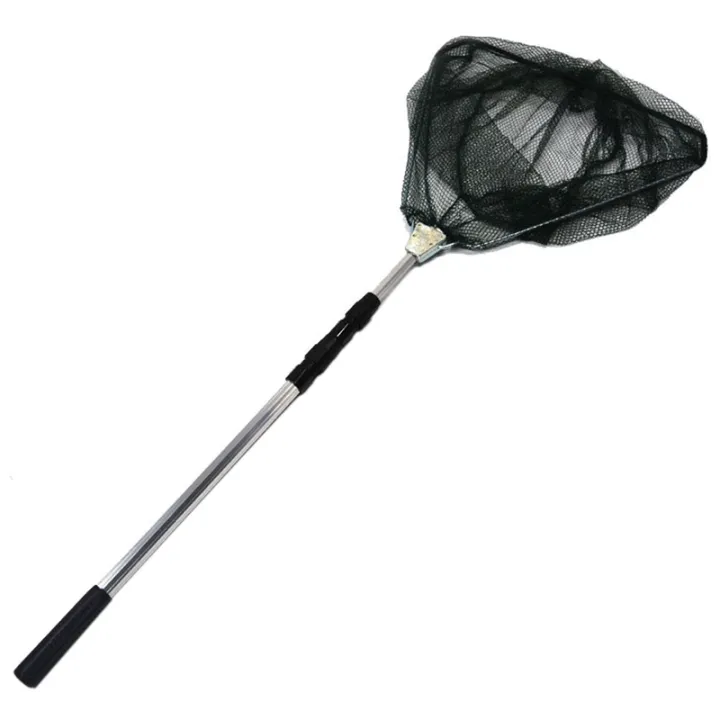 Extendable Tennis Racket Telescopic 3 Section Extendable Aluminium Pole Tennis Ball Picker Net ...