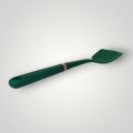 Green High Grade Hard Silicone Spatula For Non-Stick Cookwares For Scratchless Handling. 