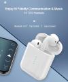 I10 Tws Bluetooth 5.0 Earbuds Tap Control Automatically Pairing - White. 