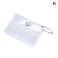 Glitter Transparent Waterproof PVC Card Holder Mini Wallet Girls Coin Purse MIRRORRR. 