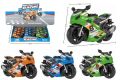 Pull Back Toy Motorcycle - Powered Toy Motorbike | Mini Powered Toy Motorbike with Sound and Light for Kids and Adults. 