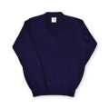 Navy Blue Woolen Kids Blue School Sweater. 
