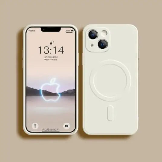 Funda De Teléfono De Silicona Suave Cuadrada 3CG Para IPhone, 11, 13