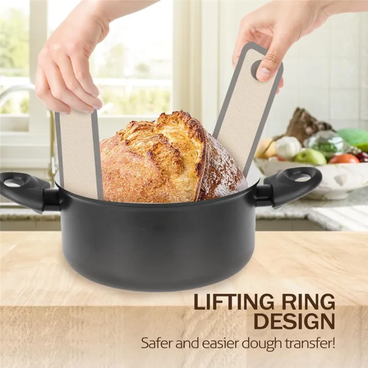 OUMERY%20Silicone%20Bread%20Sling%20for%20Dutch%20Oven,%202%20PCS%20Non-Stick%20&%20Easy%20Clean%20Reusable%20Silicone%20Bread%20Baking%20Mat%20with%20Long%20Handles%20-%20Image%204