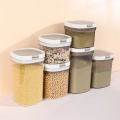 Storage Jar Kitchen Container Food Grade Stack UV Resistant Multipurpose Milk Powder Jar Sealed Portable Leakproof Kids. 