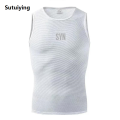 Sutuiying 2025 SYN Team Cycling Base Layer Summer Jersey Sleeveless Cycling High Quality Vest MTB Road Bike Vest Mesh Bicycle Underwear Cycling Clothes. 