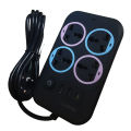 Cute Design Extension Multiplug 2000W 10A(max) with 4 Sockets, 2 USB Ports & 1 Type C Port. 