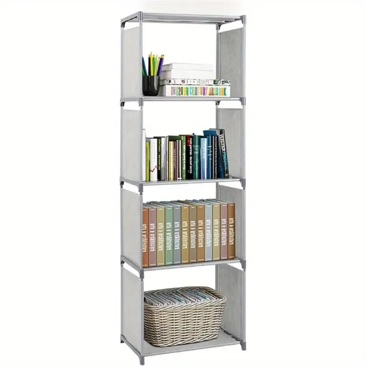 Simple%20Bookshelf%204%20Layer%20Storage%20Shelve%20For%20Books%20Children%20Book%20Rack%20Bookcase%20For%20Home%20Furniture%20-%20Image%203