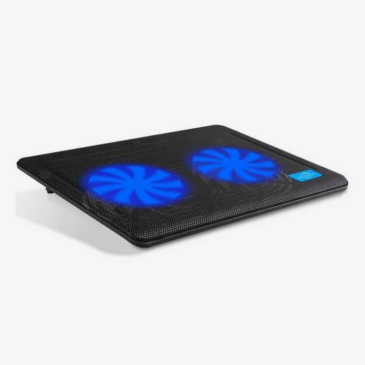 S2 Laptop Cooler With Dual Fan And Led Light