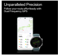 OnePlus Watch 2 with Wear OS 4 | Snapdragon W5 Chipset | Upto 100 hrs Battery Life |1.43’’ AMOLED Display Stainless Steel | Sapphire Crystal Build | Dual Frequency GPS | Bluetooth Calling. 