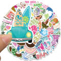 50/100PCS Summer Coconut Girls Stickers Waterproof Cartoon Sea Vocation Aesthetic Kindle Ipad Phone Laptop Diary Planner Sticker. 