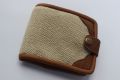 Hemp Cotton and Pure Leather Mix Wallet For Men | Men's Wallet. 