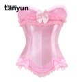 Aixuan {} Pink Corsets for Women Lingerie Leopard Corset Top Plus Profesional New Size Gothic Lace Floral Corset Bustiers Red White. 