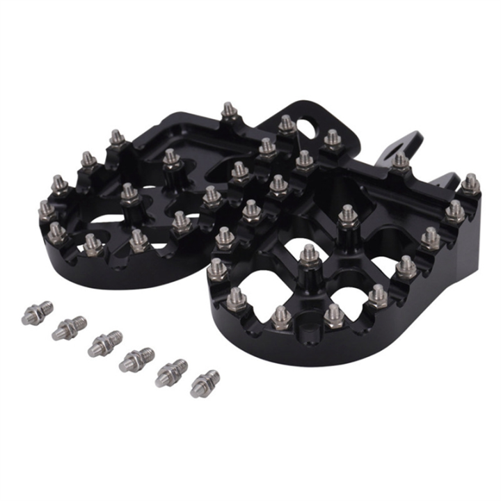 Motorcycle Footpegs Foot Pedals Rests for KLX110 2002-2023 KX60 1988-2003 KLX110L 2010-2023 34028-1237