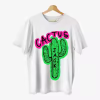 Cactus Jack Printed T-Shirt For Men And Women - Multisize | Fashion | T-Shirts | Unisex | Cotton T-Shirts |