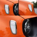 JINMY 2X Car Side Reflection Warning Turn Signal Light Lamp Front Turn Signals Light for 2014-2017 White. 