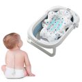 Foldable Soft Baby Bathtub Set With Adjustable Pillow. 