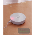 2X Motion Sensor LED Light USB Nightlights Chargeable Lamp for Kitchen Bedroom Stairs Hallway Cabinet Closet Wardrobe. 
