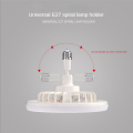 JINMY 2X Ceiling Fan with Remote Control and Light 30W LED Lamp Fan Smart Silent Ceiling Fan E27 Converter Base Grey. 
