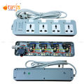 Urja (984-2M) 4 Port Surge Protector – 100% Copper, 4000W (16A) 3 Pin Extension Multiplug with Earthing, Individual Switches & LED Indicator. 