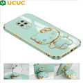 UCUC for Redmi Note 9 Pro / Note 9S / Note 9 Pro Max / Xiaomi Poco M2 Pro Back Cover + kitty Mirror Holder Luxury 6D Plating Phone Case. 