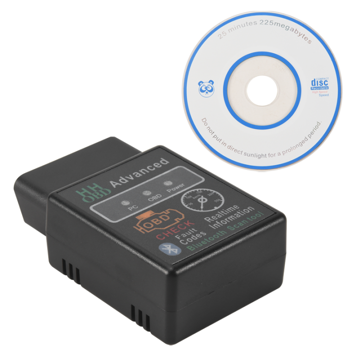 OBD CAN BUS Check Engine Car Bluetooth Diagnostic Scanner Tool