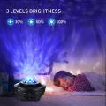 LED Galaxy Projector Light Bluetooth Remote Control Starry Projection Lamp Star Projector Light Star Night Light with Mp3. 