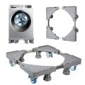 Movable Washing Machine Base Satnd And Front Load Machine Cover Combo Washing Machine Stand/Fridge Base Stand / Fridge Stand With 4/8 Strong Feet ( For 7-8 KG )- Front Load. 